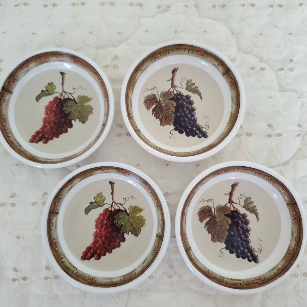 Cypress Set Of 4 Dipping Bowls Grapes Sauce Bowls Cypress Home